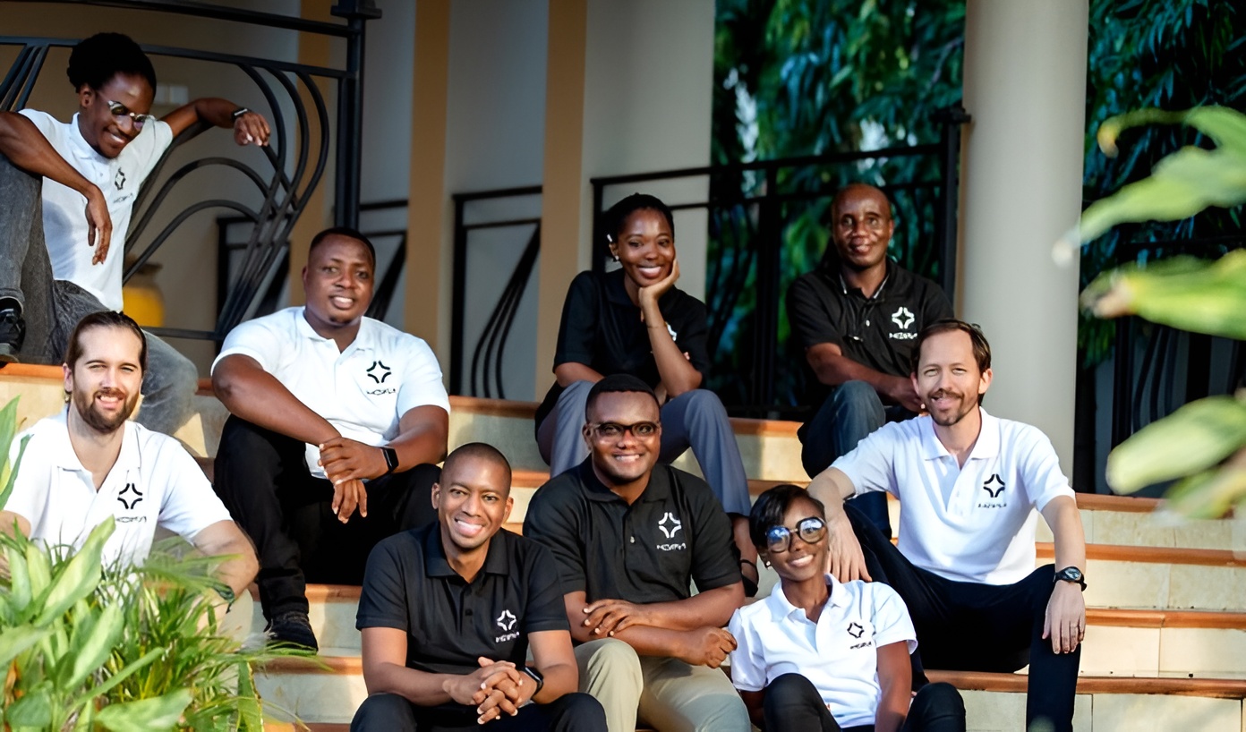 The Kofa team gathered for a group photograph.